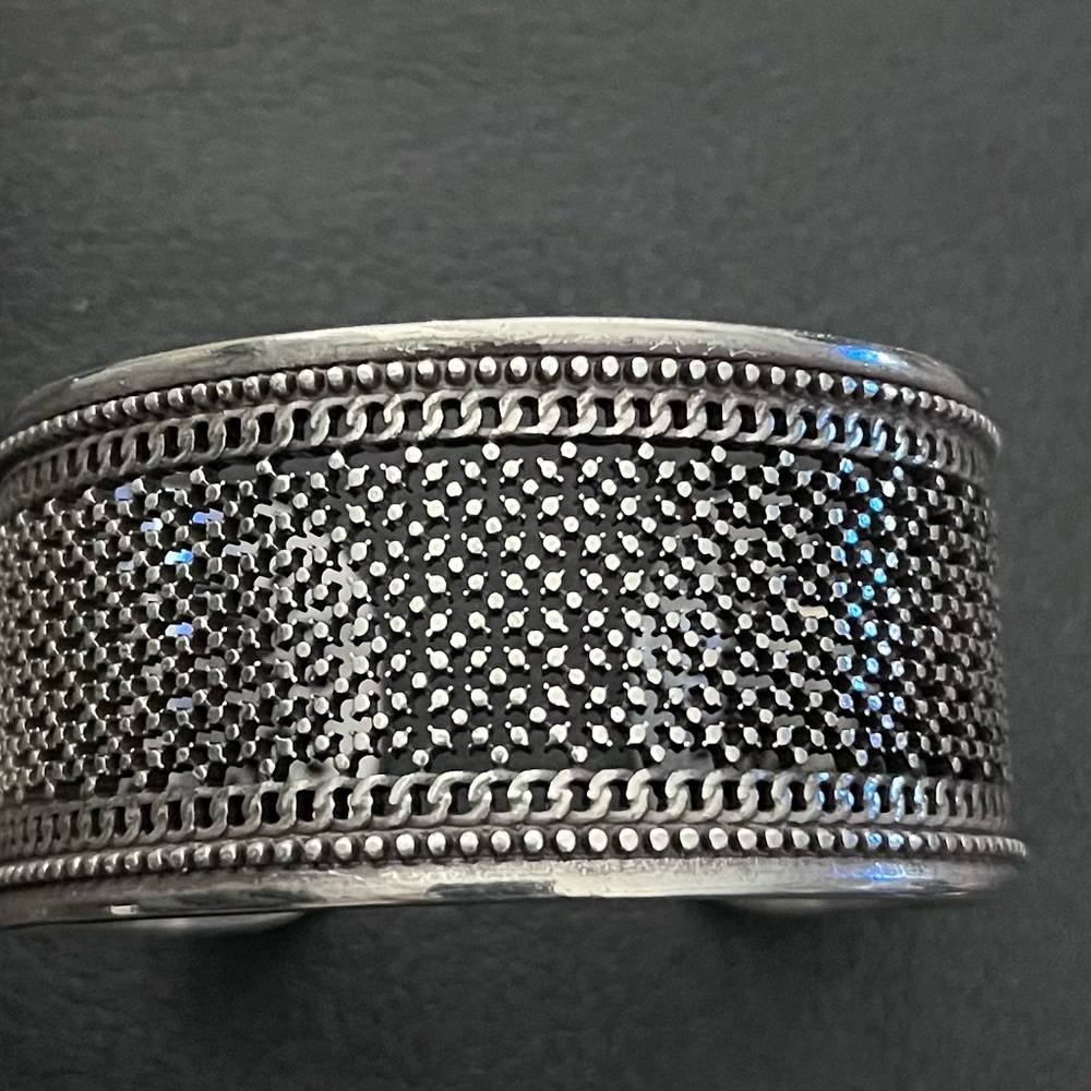 Brighton Silver and Gold Ferrara Cuff Bracelet - Picture 4 of 4